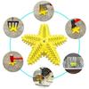 Dog Chew Toys Floating On Water Squeaky Puppy Toys Dog Toothbrush For Small Medium Dogs
