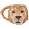 Tazza in Ceramica con Testa di Animale 3D: Disegni di Tigre, Lupo, Leone, Bulldog, Carlino