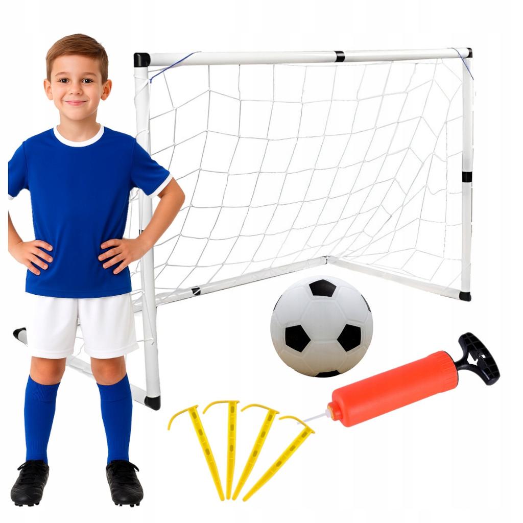[PACZA][5] LARGE FOOTBALL GOAL for children 120x80x40cm Z432
