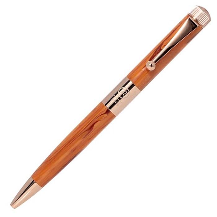 Romeo No. 3 Ballpoint Pen, Fine, Yellow Birch