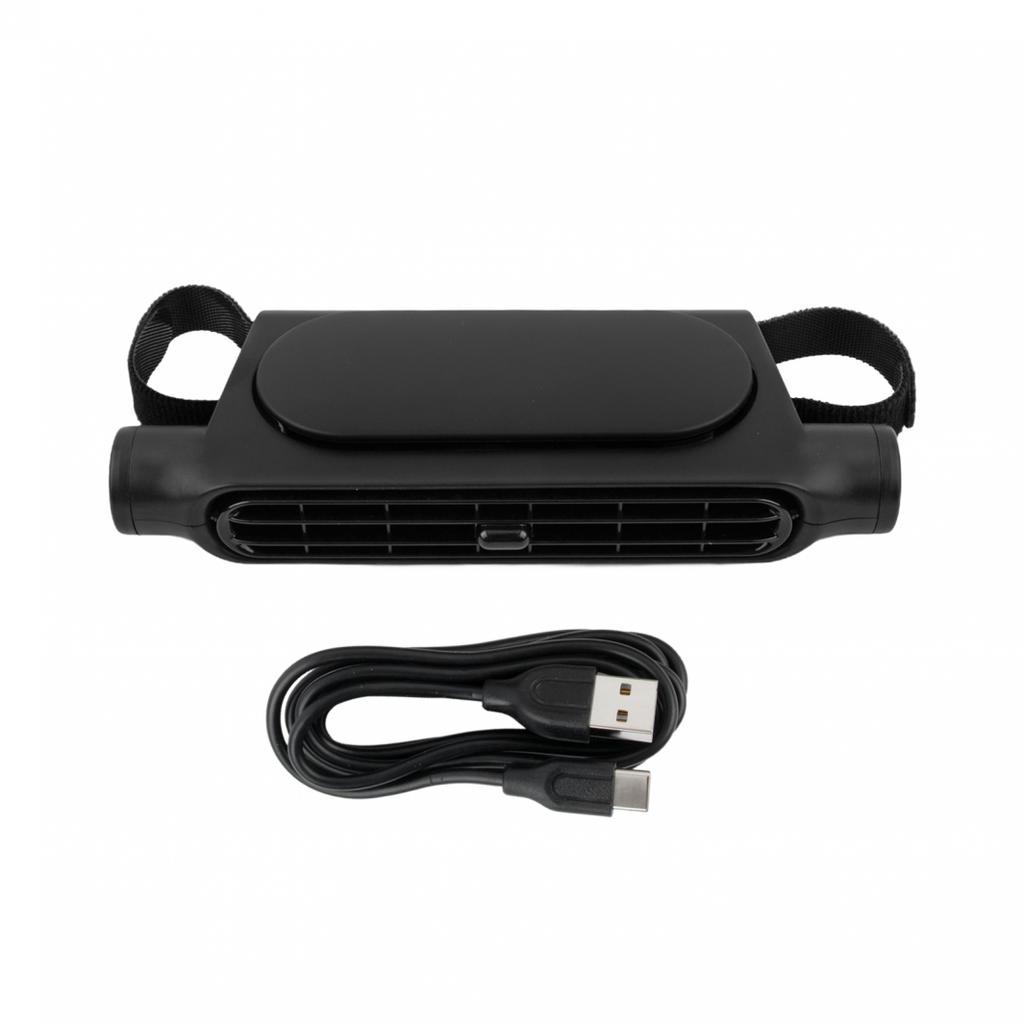 Car Cooling Fan 3000mAh Battery Operated for Immediate Relief on Hot Days