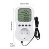LCD Screen Socket Thermostat Digital Temperature Controller Socket Outlet Timer Switches Heating Cooling Thermostat Socket