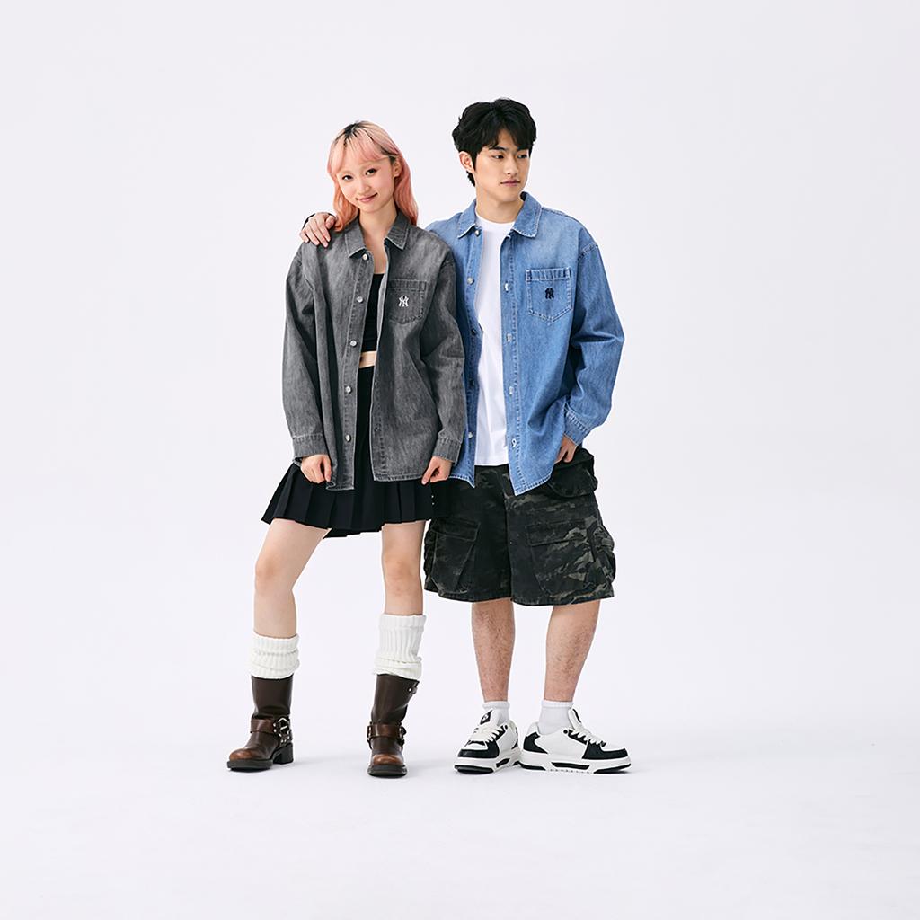 New MLB New York Yankees Shirt Unisex Light Blue 3ADRV0151-50BLL