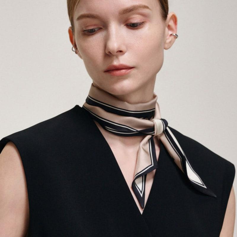 Saint Luxure Pierre Two-tone Black Beige