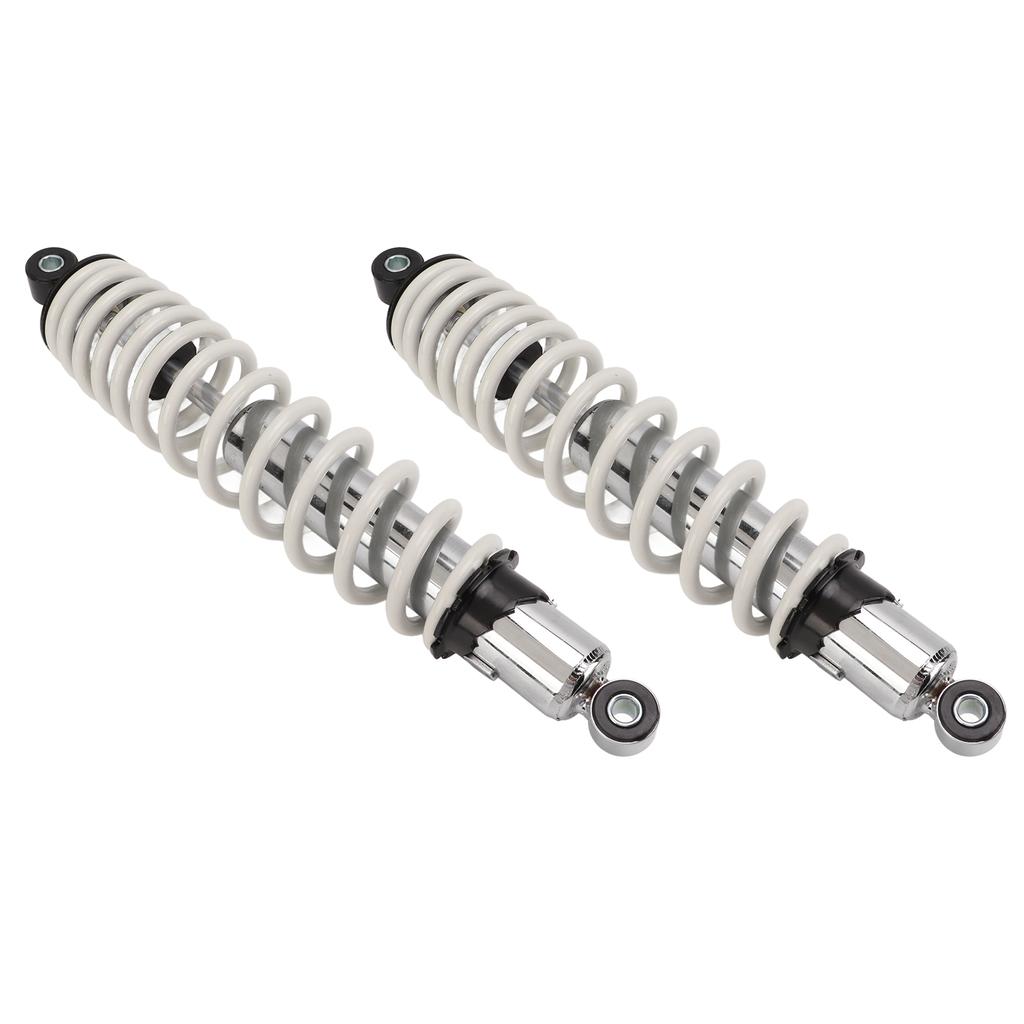 1 Pair 380mm Motorcycle Shock Absorber Adjustable Suspension Damper for ATV Go Kart Scooter Dirt Pit Bike