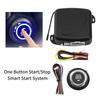 HIPPCRON PKE Car Keyless Entry Engine Start Car Alarm Remote Control Alarm System Push Button Remote Starter Stop Auto Universal