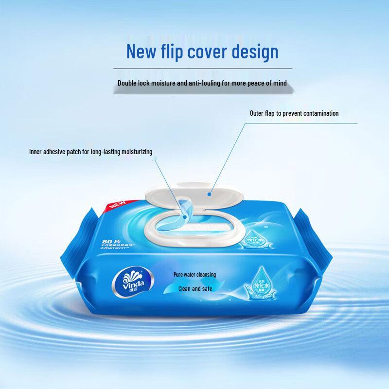 Vinda Pure Water Wet Wipes