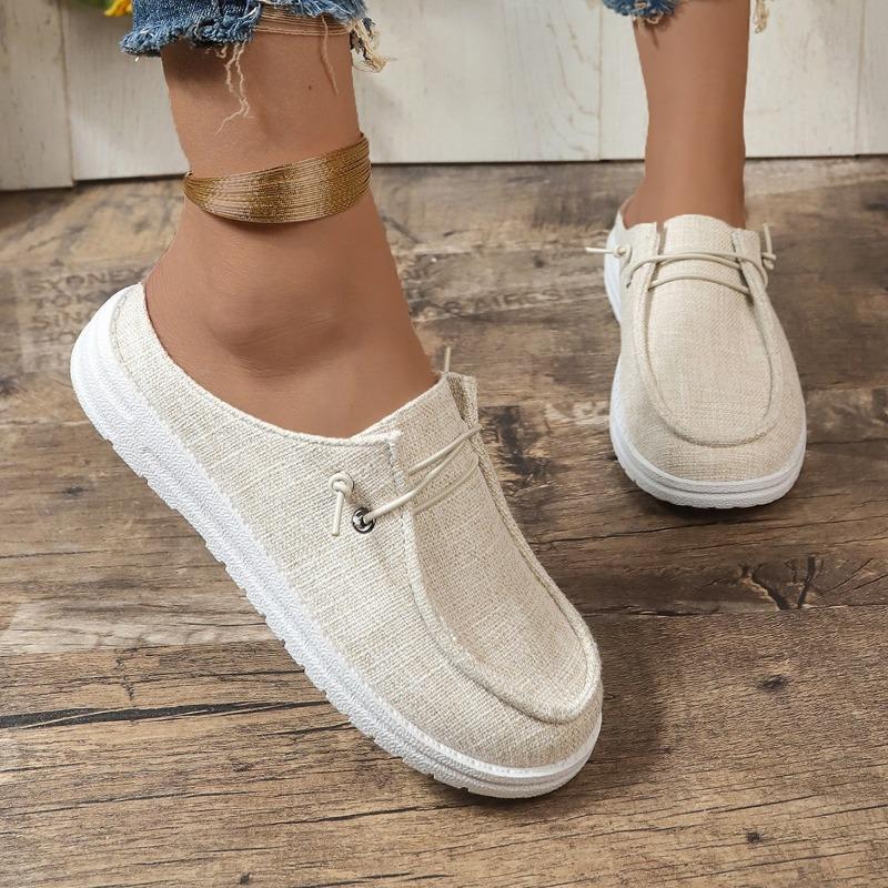 Autumn New Women'S Canvas Breathable Fashion Vulcanized Sports Shoes Woman Casual Flat Shoes Female Light Walking Shoes