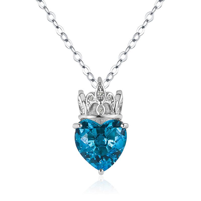 925 Sterling Silver Necklace Pendant Dolphin High Quality Chain For Women Luxury Fashion Wedding Engagement Jewelry Party Gifts