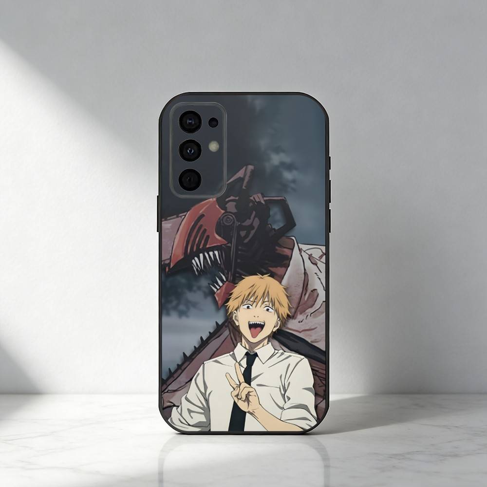 D-Denji C-Chainsaw Man  Phone Case For Samsung S25,S24,S21,S22,S23,S30,Ultra,S20,Plus,Fe,Note,5G Black Cover