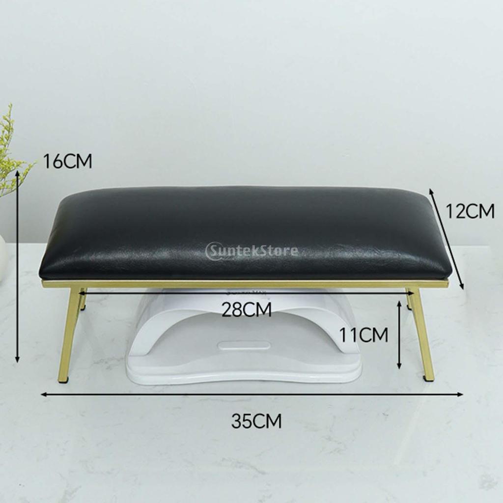 Nail Arm Rest Desktop Support Nails Table Desk Station Sturdy Arm Rest Cushion for Home Salon Nail Art Beginners Nail Technician