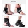 1 Sets Sport Ankle Stabilizer Brace Compression Ankle Support Tendon Pain Relief Strap Foot Sprain Injury Wraps Running Basketball