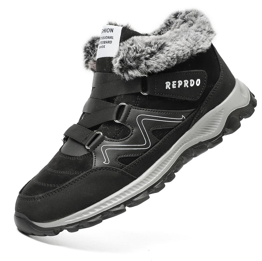 Herrenstiefel Hohe Qualität Winterfell Warmhalten Knöchel Schneestiefel Herren Winter Gummi Arbeitsstiefel Herren Sneakers Winter Botas