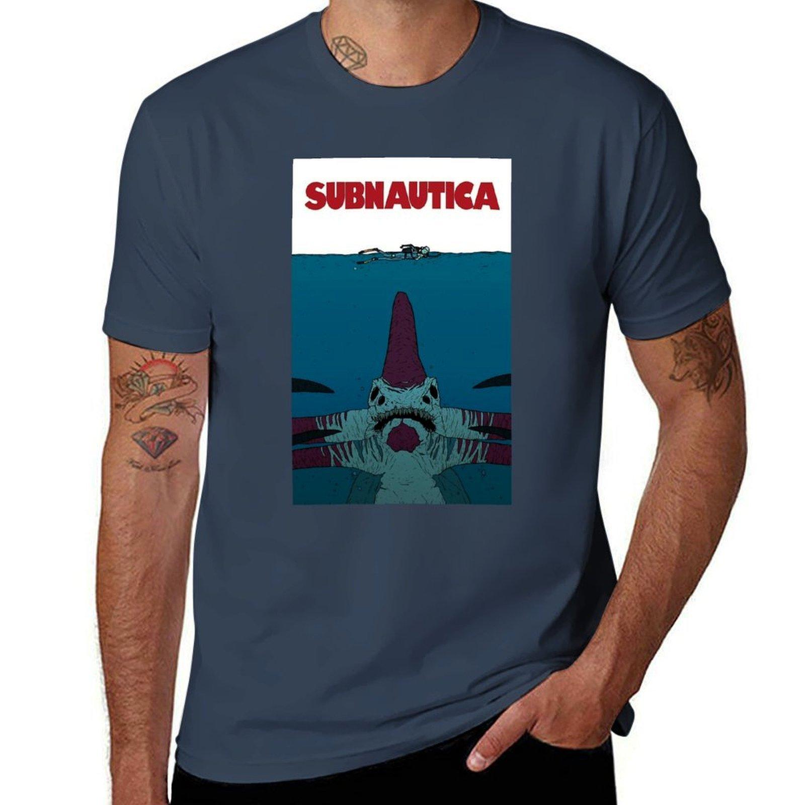 Subnautica TShirt Stylish Graphic Short Sleeve Top S