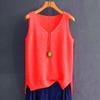 - catty loose large size sling vest women's summer knitted ice silk T-shirt bottoming shirt sleeveless inner top