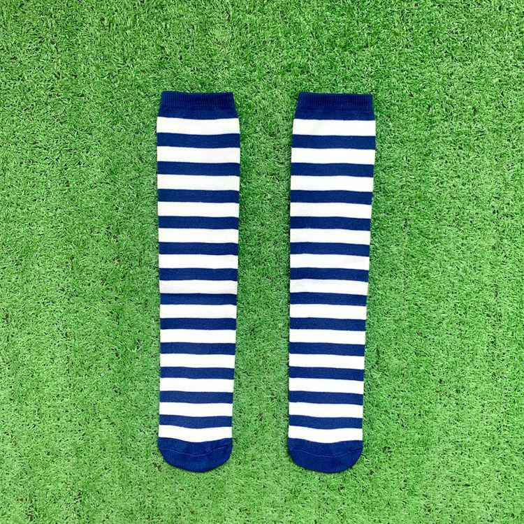 Red Mid-Calf Christmas Stockings & Halloween Cosplay Socks for Sports, Dance, and JK Style