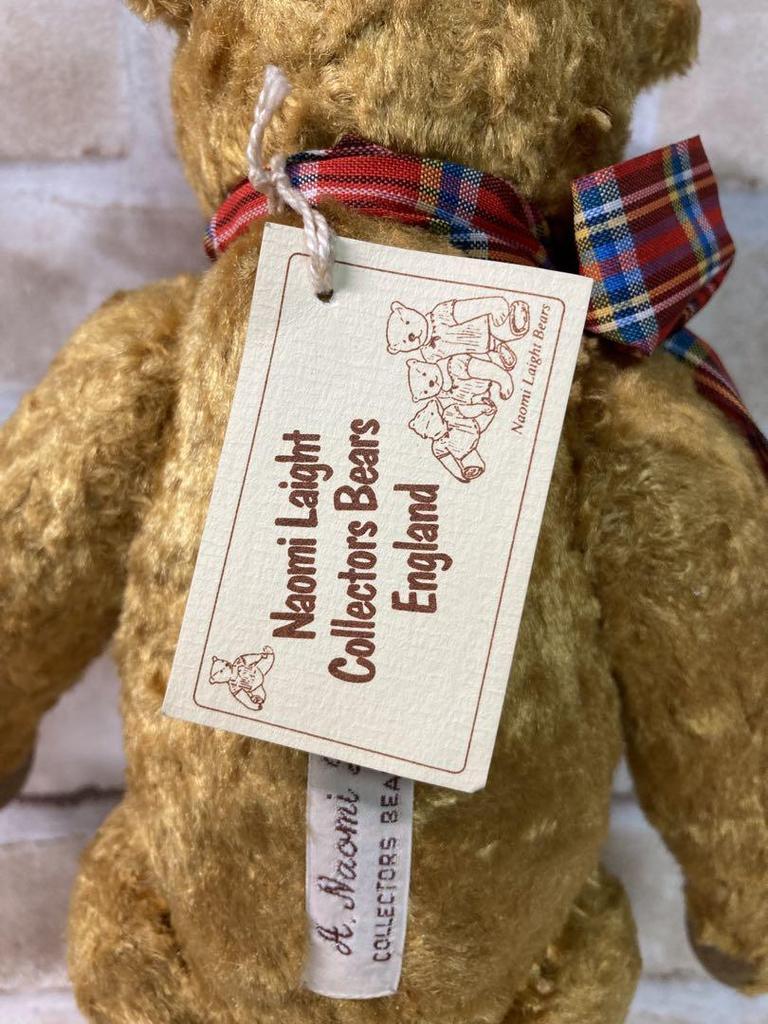 [USED] Naomi Light Angus ENGLAND Teddy Bear, Hard to Find, Extremely Rare