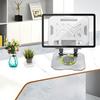 1Pc The New Model Is Suitable for Tablet Holder, Computer Folding and Rotating Desktop, Universal Student Online Class Conference, Metal Support.