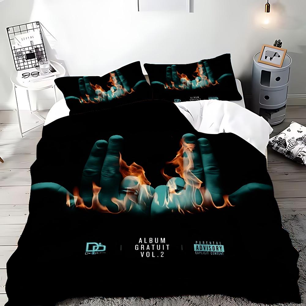 Raper JuL C'est Pas Des Lol Duvet Pilowcase Beding Set Adult People Boy Girl Bedrom Decoration Children Single Double Large Sized Dimensions