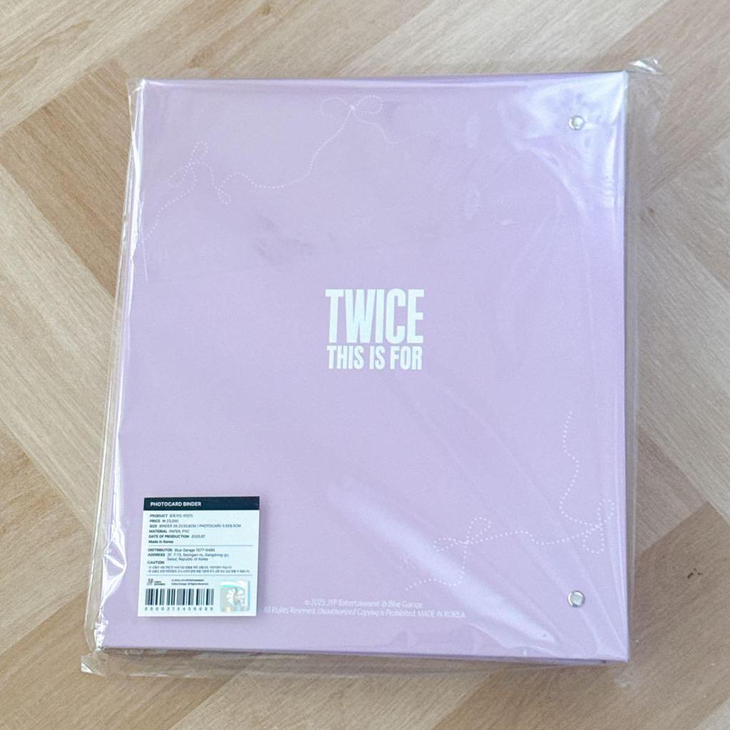 [USED] Twice This Is For Photocard Binder Case Live