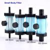 Transparent Water Hose Filter 8-25mm Water Filter Soft Water Pipe Filter  Aquarium