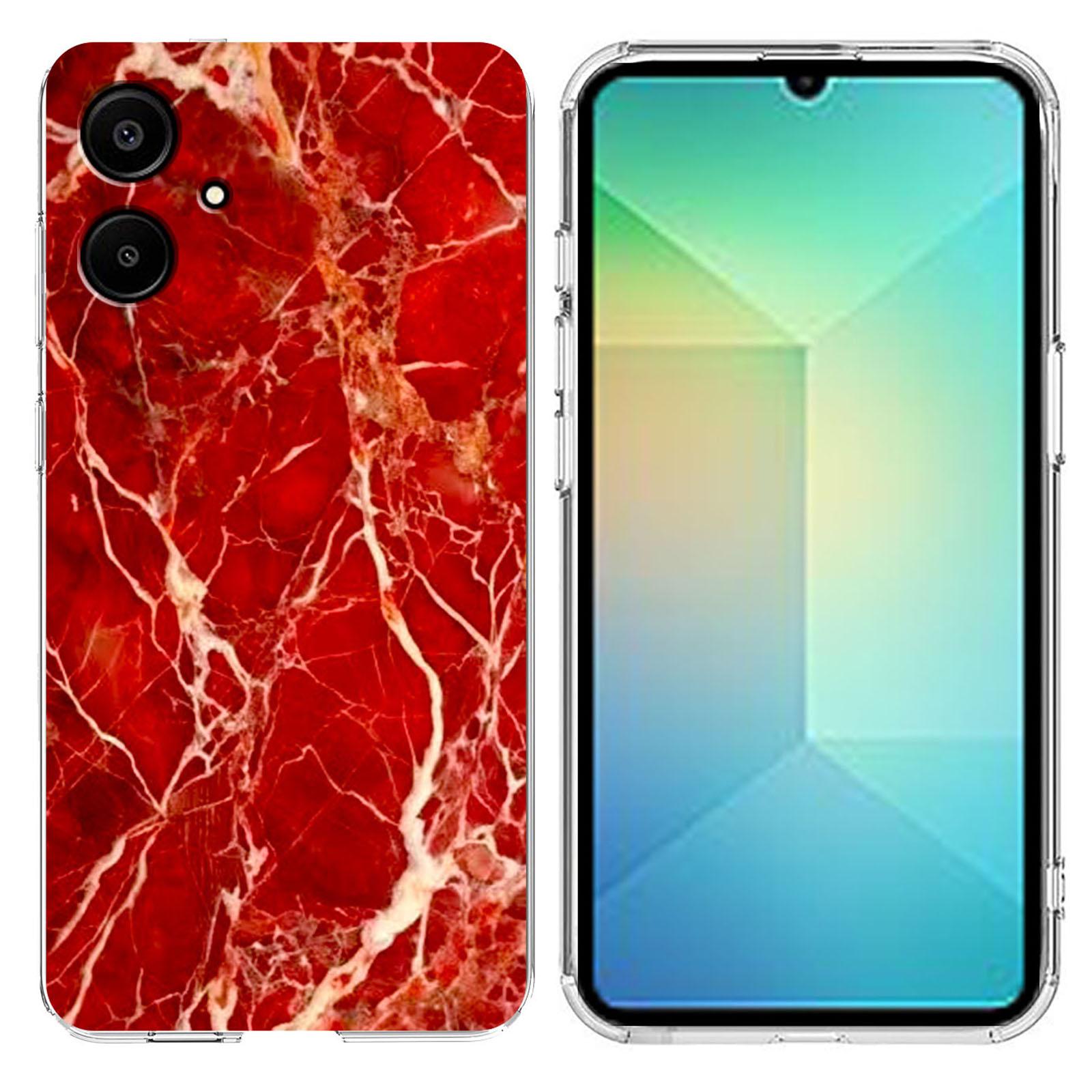 

For Samsung Galaxy A07 4G Case Marble Pattern Printing Soft TPU Phone Cover