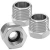 Plumbing Repair Plumbing Adapter Easy Install Pipe Connector Joint 1 2-inch External Diameter Nickel-plated Brass