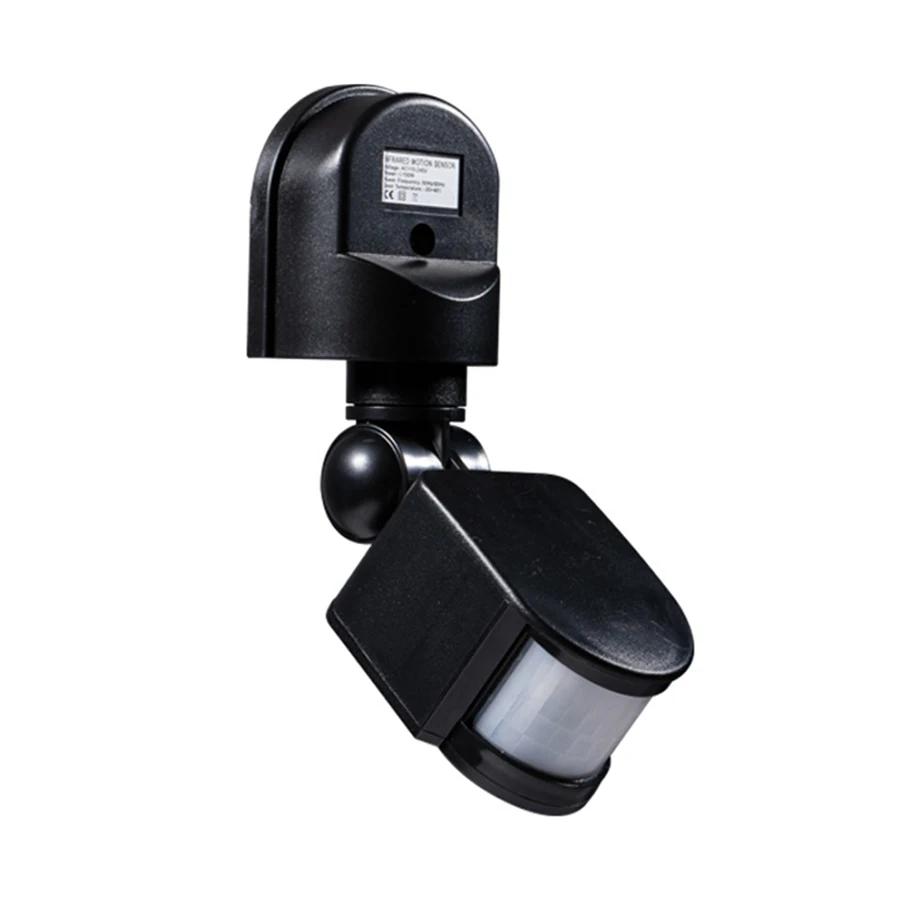 

DC12V AC100-240V LED Light Switch Human Movement Detector Sensor Automatic Infrared Induction LED Motion Sensor Smart Switch AC 110-240V чёрный