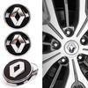 55MM Car Wheel Hub Center Caps Rim Cover Badge Emblem Accessories For Renault Fluence Captur Megane Clio Kadjar Talisman Ar