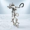 Fishing Rod Support Bracket Multi-position Clamp for Boat Hull Rails