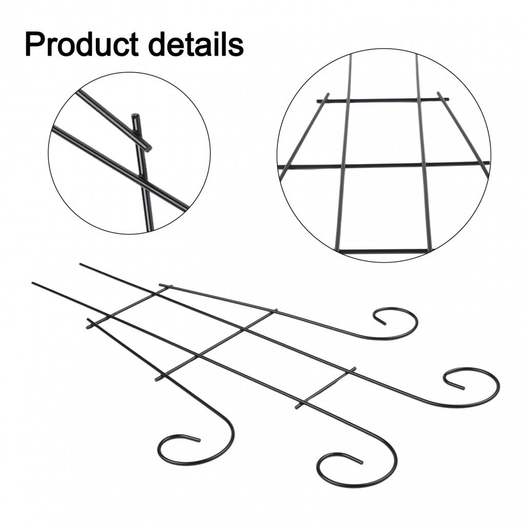 1pc Plant Climbing Frame 4.*3.*0.3cm Iron Rattan Bracket Vine Climb Rack