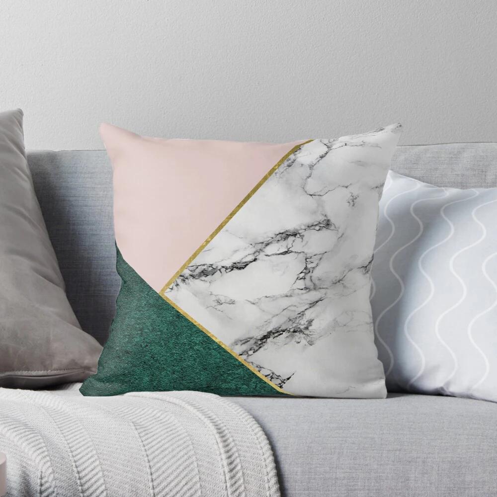 House Decorative Home Pillowcase for sofa Cushion Cover 45*45 Nordic 40*40cm Morandi 40x40cm 50x50 Living Room abstract 60x60