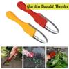 Accessori per il giardino per la rimozione delle erbacce con lama affilata in metallo per taglio manuale delle radici delle erbacce