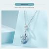 S925 Silver Dragon Pendant Beads: Original Blue Ziyun DIY Bracelet Accessory