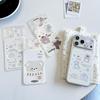 Crossins Cartoon Bear Frosted Back & Lens Film for iPhone 17 Pro/Pro Max.