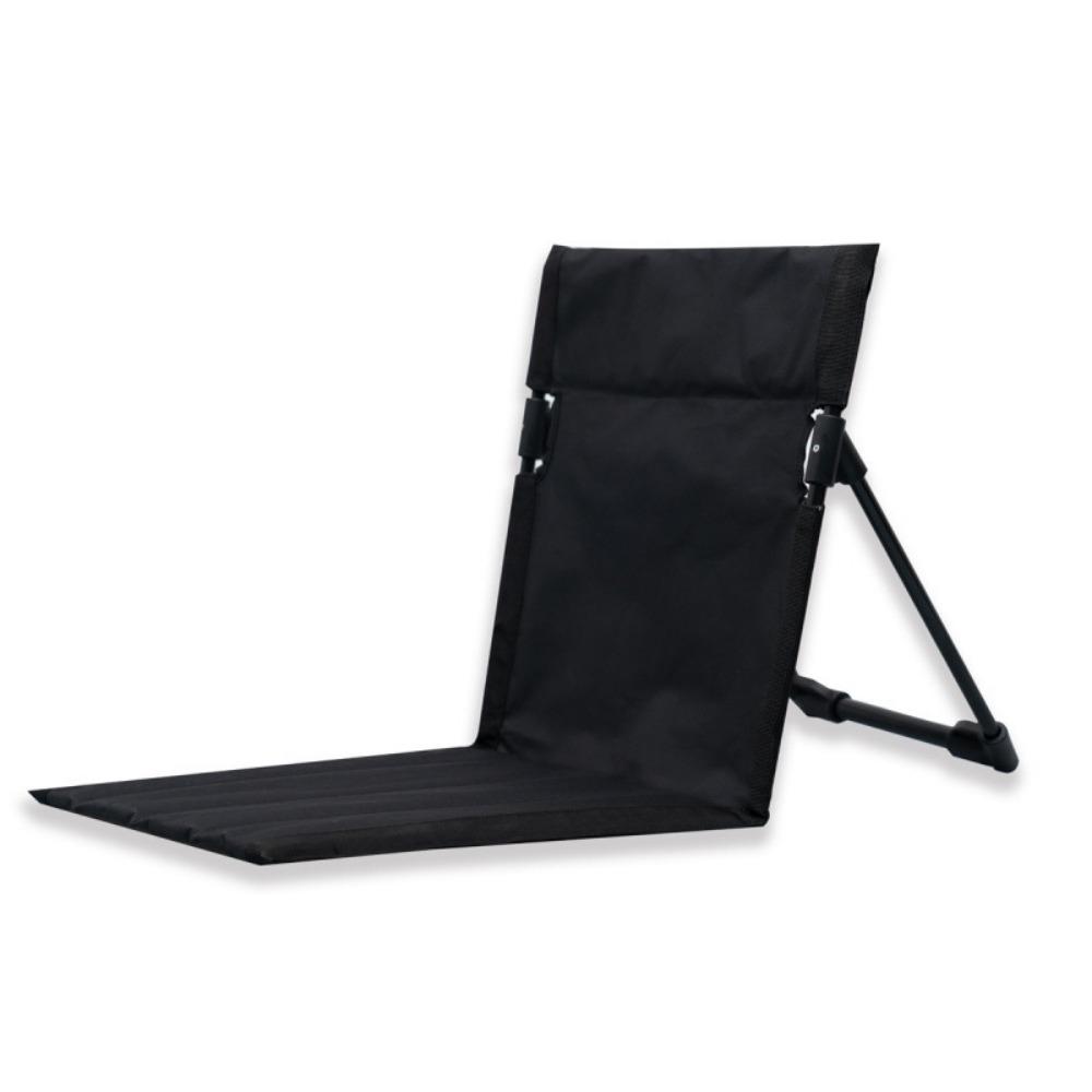 Aluminum Zinc Zinc Alloy Frame Folding Backrest Cushion Single Lazy Chair  Picnic Activities