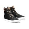 Timberland SKyla Bay 6 Inch Boot 'Black Nubuck Wtih Cheetah Collar' Women's A2F1P001