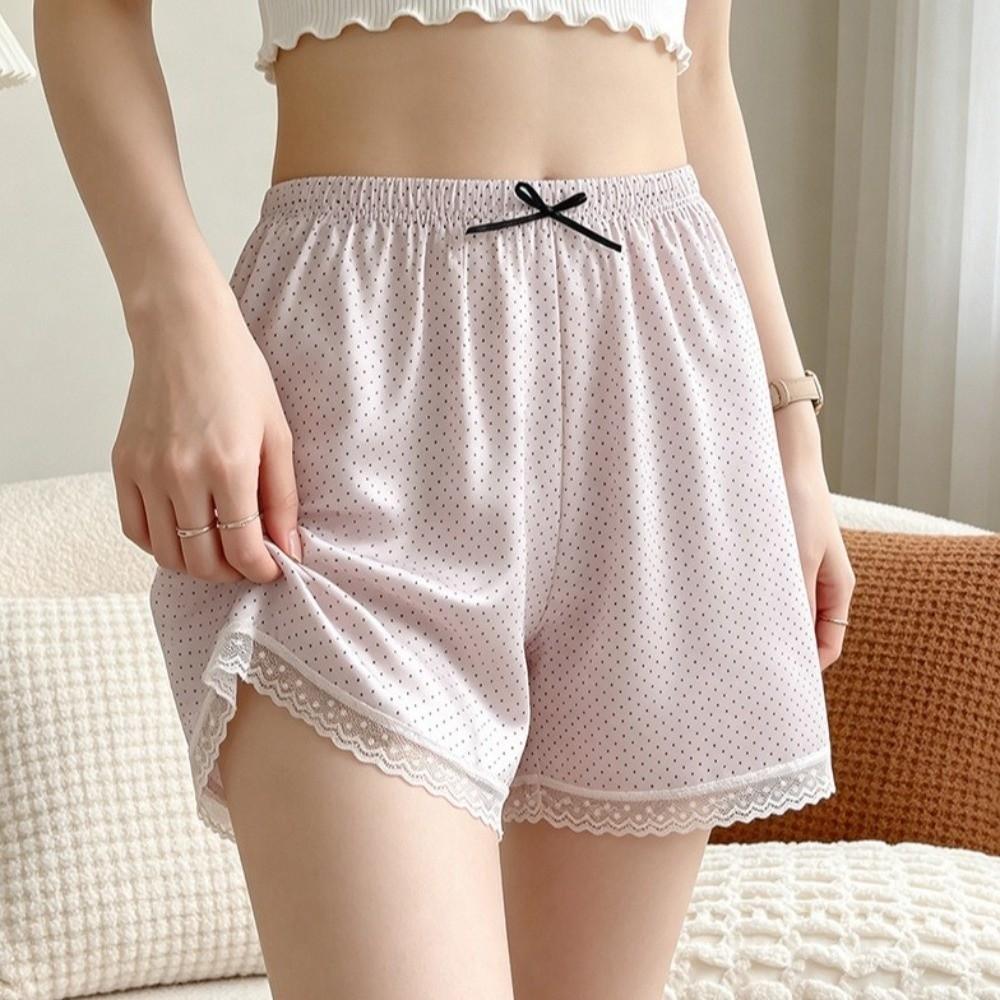 Wide Leg Safety Shorts No Tight Binding Slip Shorts Comfortable Casual Shorts Daily Casual