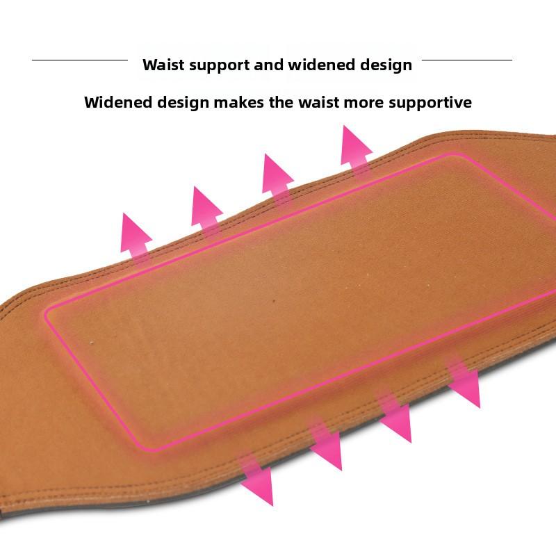 Sport Taillenschutz Fitness Kniebeuge Gewichtheben Kreuzheben Bauchverschluss Bodybuilding Training Verstellbarer PU-Ledergürtel Schutz