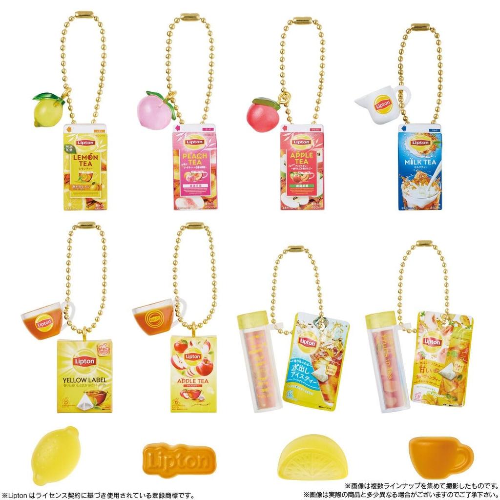 Bandai Lipton Miniature Charms Gummies Box Candy Toy & 12-piece