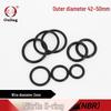 Nitrilgummi O-Ring, 42-50mm Außendurchmesser, 2mm Dicke, Druckbeständig