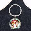 Horse Pattern Zinc Alloy Pendant Keychain Bag Charm For Birthday Anniversary Valentine'S Day  Year Gift