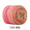 Section Dyed Rainbow Cake Color Gradient Hand-woven DIY Wool/Acrylic Blended Yarn for Clothing Scarf Hat