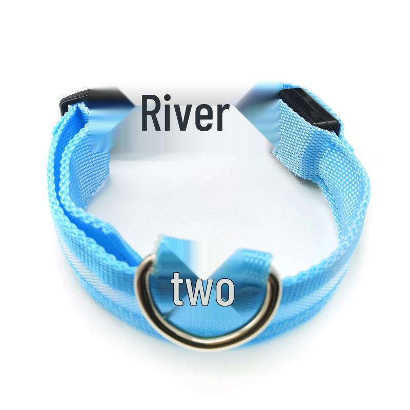 LED Luminous Dog Collar - Anti-Lost Night Light Dog Tag