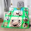 GAME Raving Rabbids Blanket,portable and Suitable for All Seasons, Making A Unique Birthday Gift.A Soft Flannel Blanket