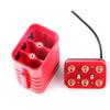1 Pc 6x18650 12V Rechargeable Battery Pack for Case Waterproof Housing Cover Battery Storage Box with 5.5x2.1mm Adapter
