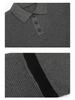 Mu Yuan Men's Retro Autumn/Winter Knit Polo Sweater - American-Style Casual Top