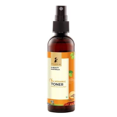 Pilgrim Australian 1% Vitamin C Toner for Glowing Skin with Kakadu Plum & Lime Pearl™ | Vitamin C Toner for Dry Skin| Alcohol Free | 100 Ml