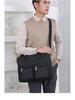 Men's Large Capacity Wear-Resistant Business Laptop Briefcase and Travel Handbag