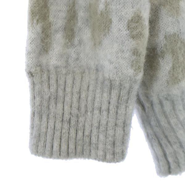 kei shirahata Mohair Blend Overall handle Long sleeve cardigan F Women Used